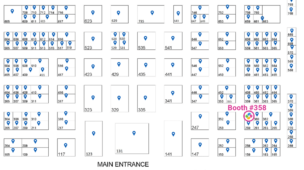 AutoSweet niada 2023 booth location